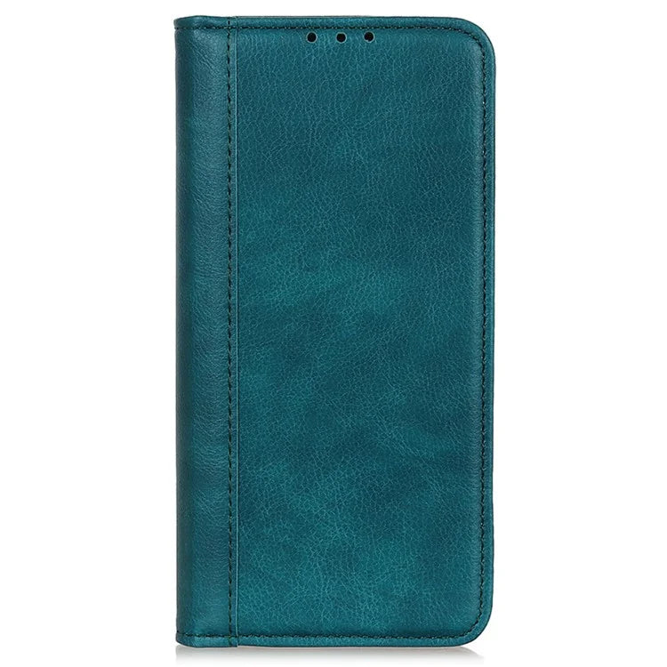 For Samsung Galaxy S24 Ultra Case Litchi Texture Split Leather Wallet Stand Phone Shell