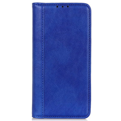 For Samsung Galaxy S24 Case Anti-Scratch Litchi Texture Wallet Stand Phone Shell Split Leather Cover