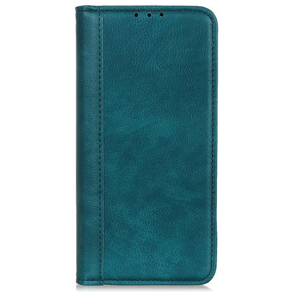 For Samsung Galaxy S24 Case Anti-Scratch Litchi Texture Wallet Stand Phone Shell Split Leather Cover