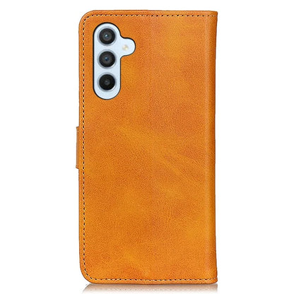 For Samsung Galaxy S24+ Case Cowhide Texture Wallet Stand Cover PU Leather Phone Shell