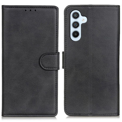 For Samsung Galaxy S24+ Case Cowhide Texture Wallet Stand Cover PU Leather Phone Shell