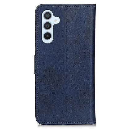 For Samsung Galaxy S24+ Case Cowhide Texture Wallet Stand Cover PU Leather Phone Shell