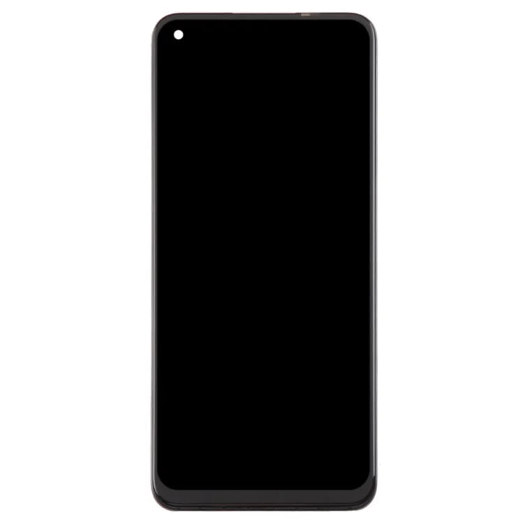 For Realme 9i 4G Grade B LCD Screen and Digitizer Assembly + Frame Replacement Part (without Logo)