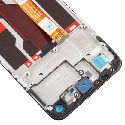 For Realme 9i 4G Grade B LCD Screen and Digitizer Assembly + Frame Replacement Part (without Logo)