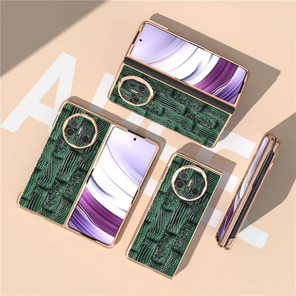 For Huawei Mate X5 Case Mahjong Texture Electroplated Phone Cover