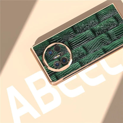 For Huawei Mate X5 Case Mahjong Texture Electroplated Phone Cover