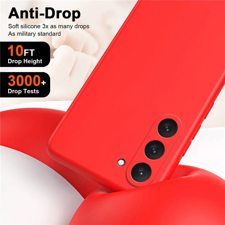 For Samsung Galaxy S23 FE Case Rubberized 2.2mm TPU Shock-absorbing Phone Cover