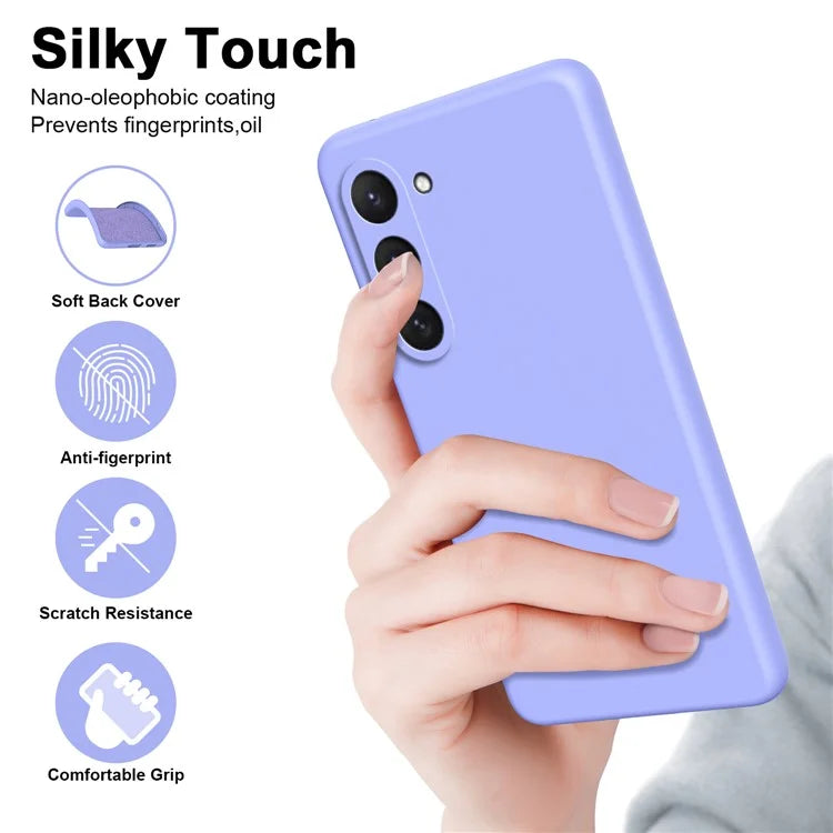 For Samsung Galaxy S23 FE Case Rubberized 2.2mm TPU Shock-absorbing Phone Cover