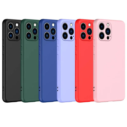 For iPhone 15 Pro Cover Fiber Lining 2.2mm Thickness TPU Phone Case