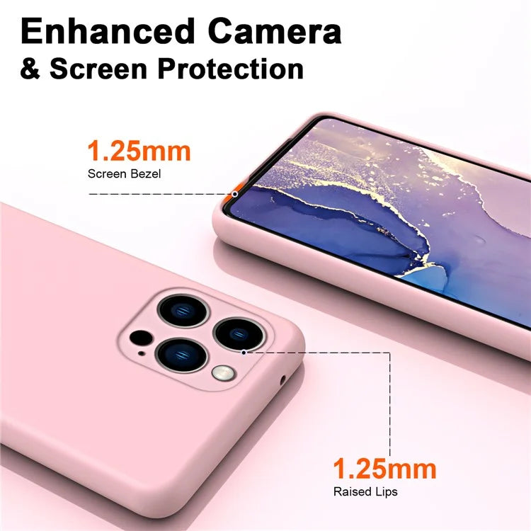 For iPhone 15 Pro Max Cover Fiber Lining 2.2mm TPU Phone Protective Case