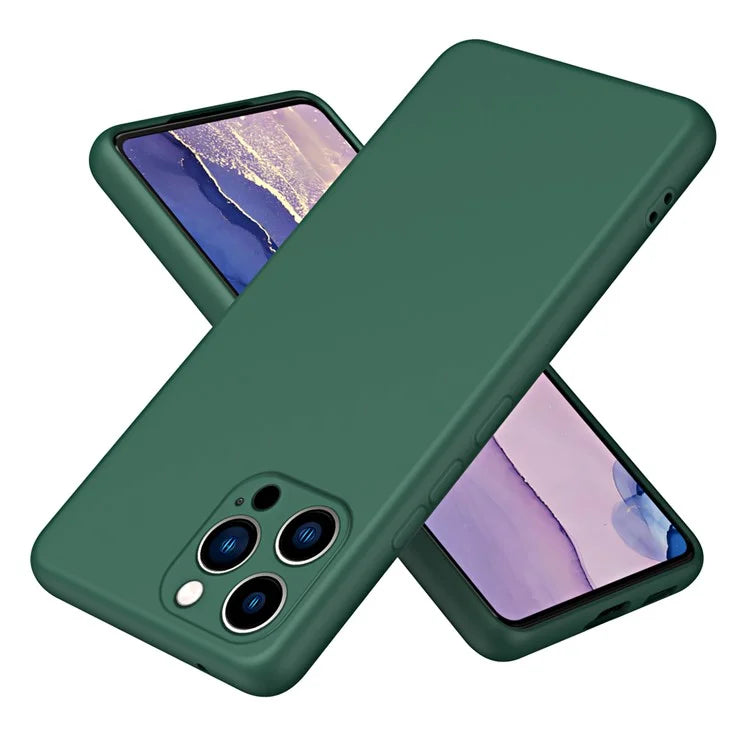 For iPhone 15 Pro Max Cover Fiber Lining 2.2mm TPU Phone Protective Case
