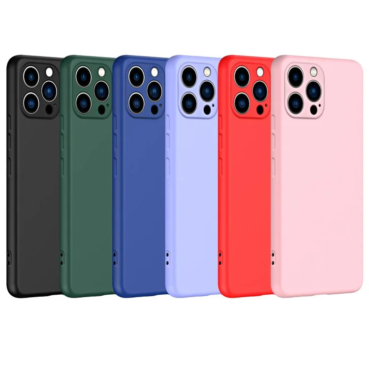 For iPhone 15 Pro Max Cover Fiber Lining 2.2mm TPU Phone Protective Case