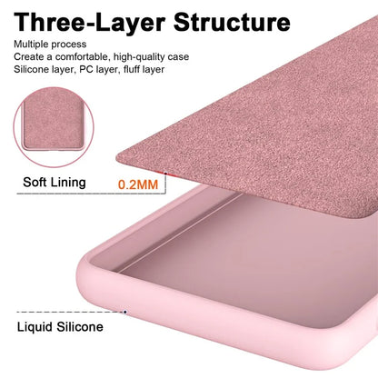 For iPhone 15 Pro Max Cover Fiber Lining 2.2mm TPU Phone Protective Case