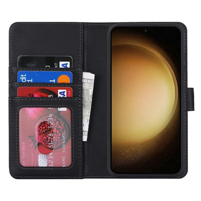 For Samsung Galaxy S23 Case Compatible with MagSafe Detachable PU Leather Flip Phone Cover