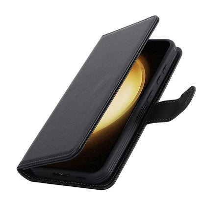 For Samsung Galaxy S23 Case Compatible with MagSafe Detachable PU Leather Flip Phone Cover