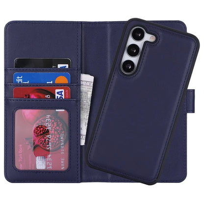 For Samsung Galaxy S23 Case Compatible with MagSafe Detachable PU Leather Flip Phone Cover