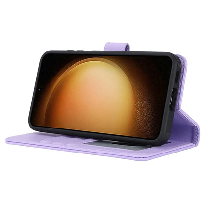 For Samsung Galaxy S23 Case Compatible with MagSafe Detachable PU Leather Flip Phone Cover