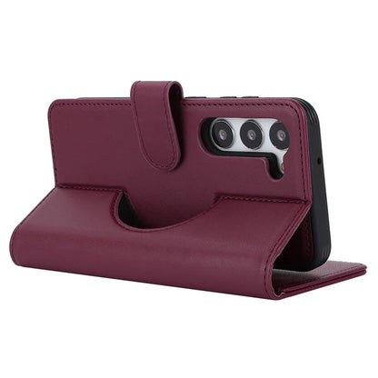 For Samsung Galaxy S23 Case Compatible with MagSafe Detachable PU Leather Flip Phone Cover
