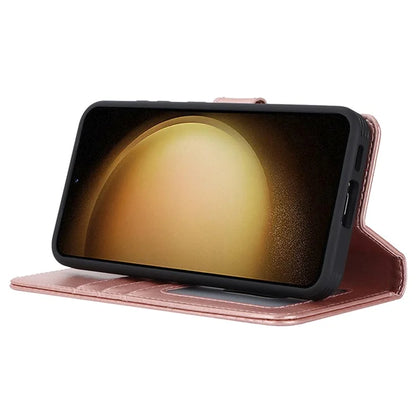 For Samsung Galaxy S23 Case Compatible with MagSafe Detachable PU Leather Flip Phone Cover