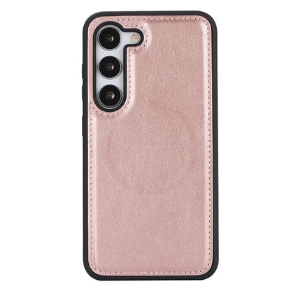 For Samsung Galaxy S23 Case Compatible with MagSafe Detachable PU Leather Flip Phone Cover