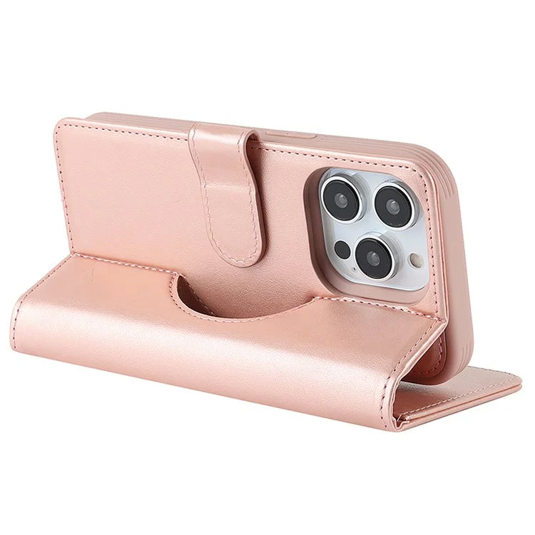 Detachable Phone Cover for iPhone 14 Pro Case Compatible with MagSafe Anti-Drop PU Leather Case
