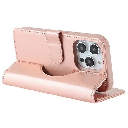 Detachable Phone Cover for iPhone 14 Pro Case Compatible with MagSafe Anti-Drop PU Leather Case