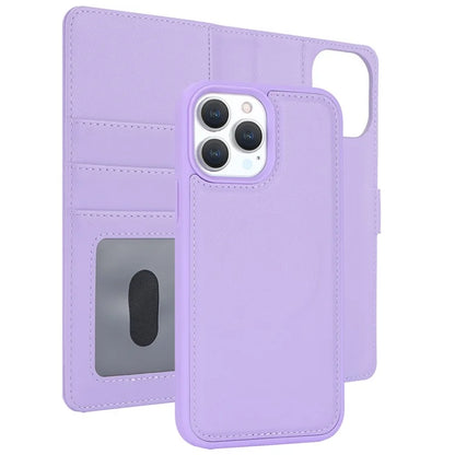 Detachable Phone Cover for iPhone 14 Pro Case Compatible with MagSafe Anti-Drop PU Leather Case