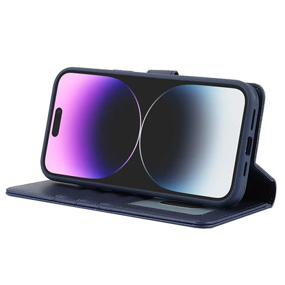Detachable Phone Cover for iPhone 14 Pro Case Compatible with MagSafe Anti-Drop PU Leather Case