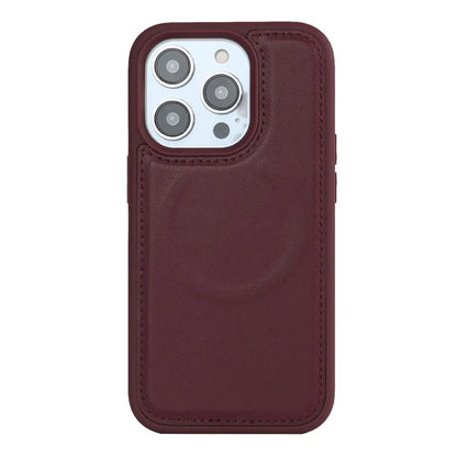 Detachable Phone Cover for iPhone 14 Pro Case Compatible with MagSafe Anti-Drop PU Leather Case