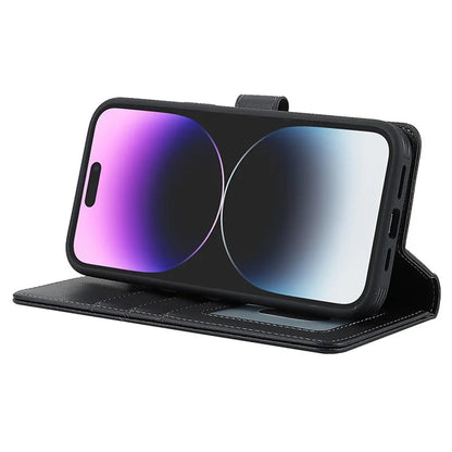 Detachable Phone Cover for iPhone 14 Pro Case Compatible with MagSafe Anti-Drop PU Leather Case