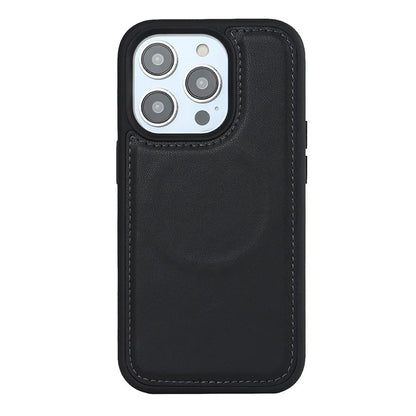 Detachable Phone Cover for iPhone 14 Pro Case Compatible with MagSafe Anti-Drop PU Leather Case