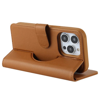 Detachable Phone Cover for iPhone 14 Pro Case Compatible with MagSafe Anti-Drop PU Leather Case