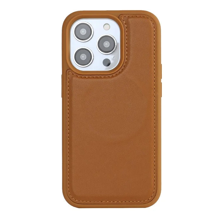 Detachable Phone Cover for iPhone 14 Pro Case Compatible with MagSafe Anti-Drop PU Leather Case