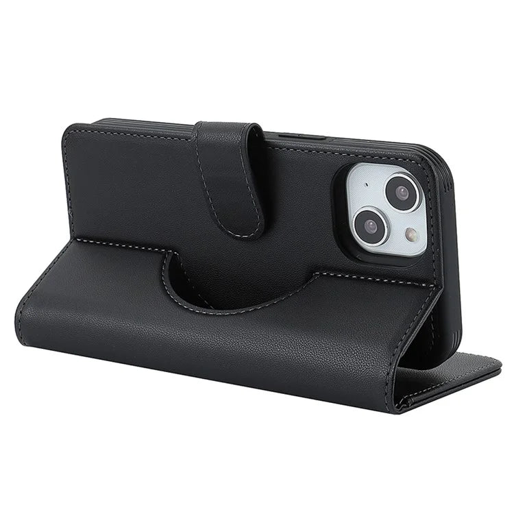 Detachable Phone Case for iPhone 14 Plus Case Compatible with MagSafe PU Leather Flip Cover