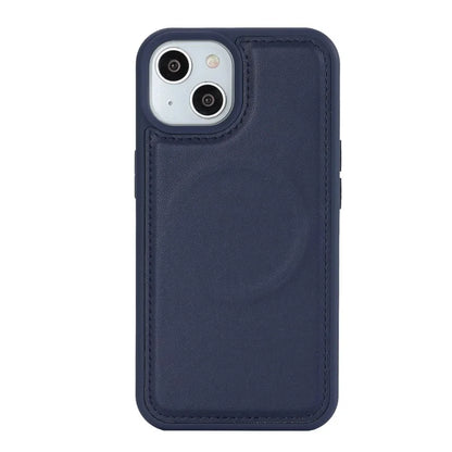 Detachable Phone Case for iPhone 14 Plus Case Compatible with MagSafe PU Leather Flip Cover