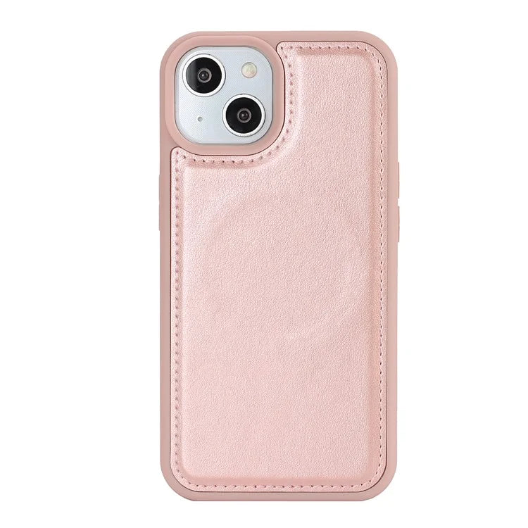 Detachable Phone Case for iPhone 14 Plus Case Compatible with MagSafe PU Leather Flip Cover