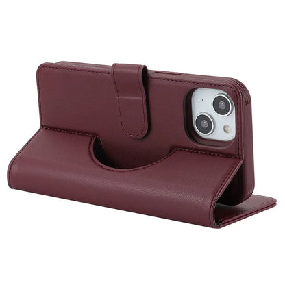 Detachable Phone Case for iPhone 14 Plus Case Compatible with MagSafe PU Leather Flip Cover