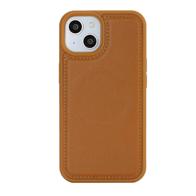 Detachable Phone Case for iPhone 14 Plus Case Compatible with MagSafe PU Leather Flip Cover