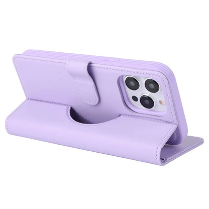 For iPhone 14 Pro Max Case Compatible with MagSafe Detachable PU Leather Phone Protector