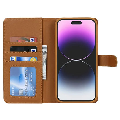 For iPhone 14 Pro Max Case Compatible with MagSafe Detachable PU Leather Phone Protector