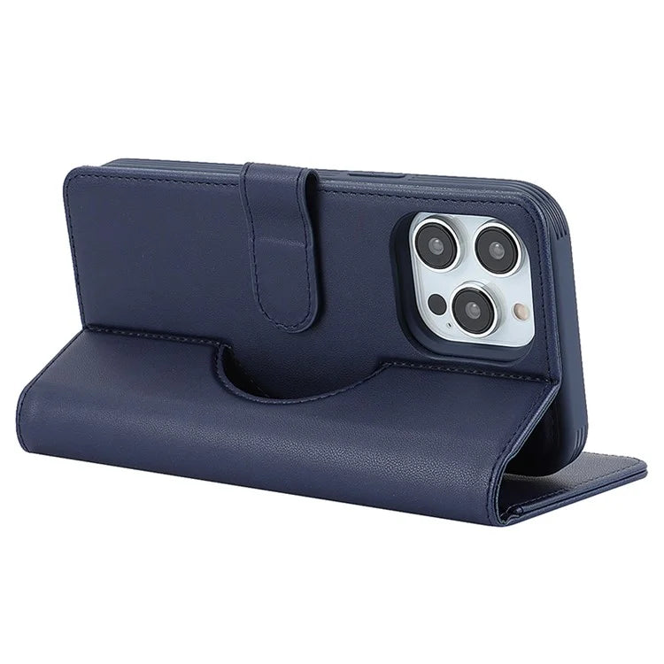 For iPhone 14 Pro Max Case Compatible with MagSafe Detachable PU Leather Phone Protector