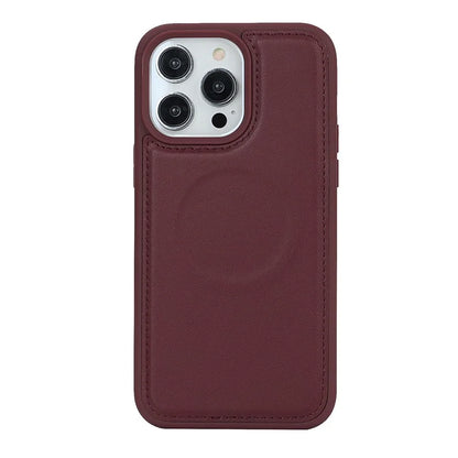 For iPhone 14 Pro Max Case Compatible with MagSafe Detachable PU Leather Phone Protector