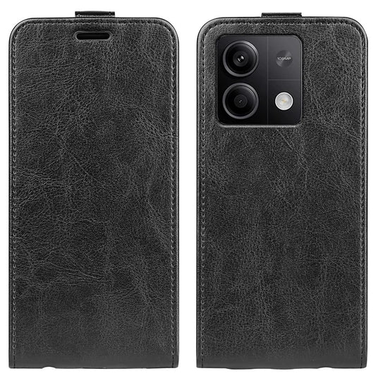 For Xiaomi Redmi Note 13 5G (China) Case Anti-Dust Phone Shell PU Leather Cover with Card Slot