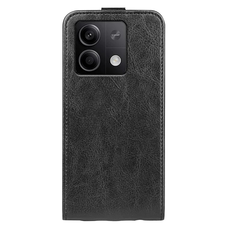 For Xiaomi Redmi Note 13 5G (China) Case Anti-Dust Phone Shell PU Leather Cover with Card Slot