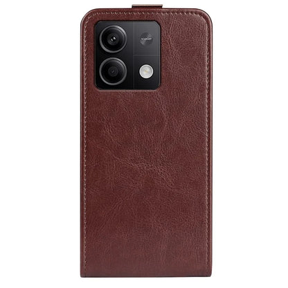 For Xiaomi Redmi Note 13 5G (China) Case Anti-Dust Phone Shell PU Leather Cover with Card Slot