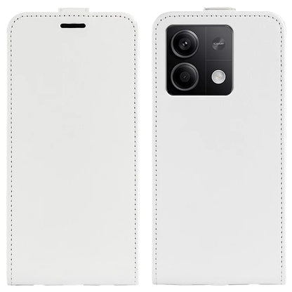 For Xiaomi Redmi Note 13 5G (China) Case Anti-Dust Phone Shell PU Leather Cover with Card Slot