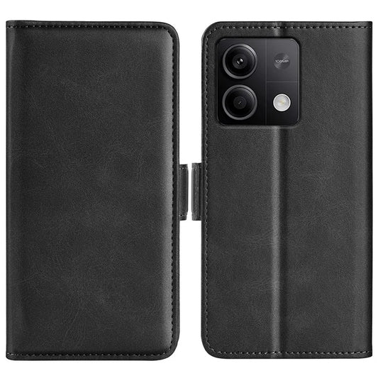 For Xiaomi Redmi Note 13 5G (China) Case Stand Flip Calf Texture Phone Cover PU Leather Wallet Phone Shell