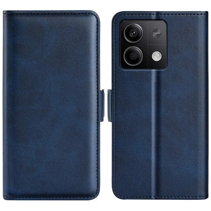 For Xiaomi Redmi Note 13 5G (China) Case Stand Flip Calf Texture Phone Cover PU Leather Wallet Phone Shell