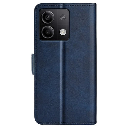For Xiaomi Redmi Note 13 5G (China) Case Stand Flip Calf Texture Phone Cover PU Leather Wallet Phone Shell