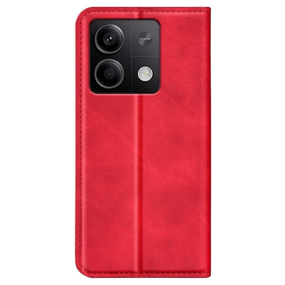 For Xiaomi Redmi Note 13 5G (China) Cell Phone Case PU Leather Wallet Stand Phone Shell with Skin-touch Feeling